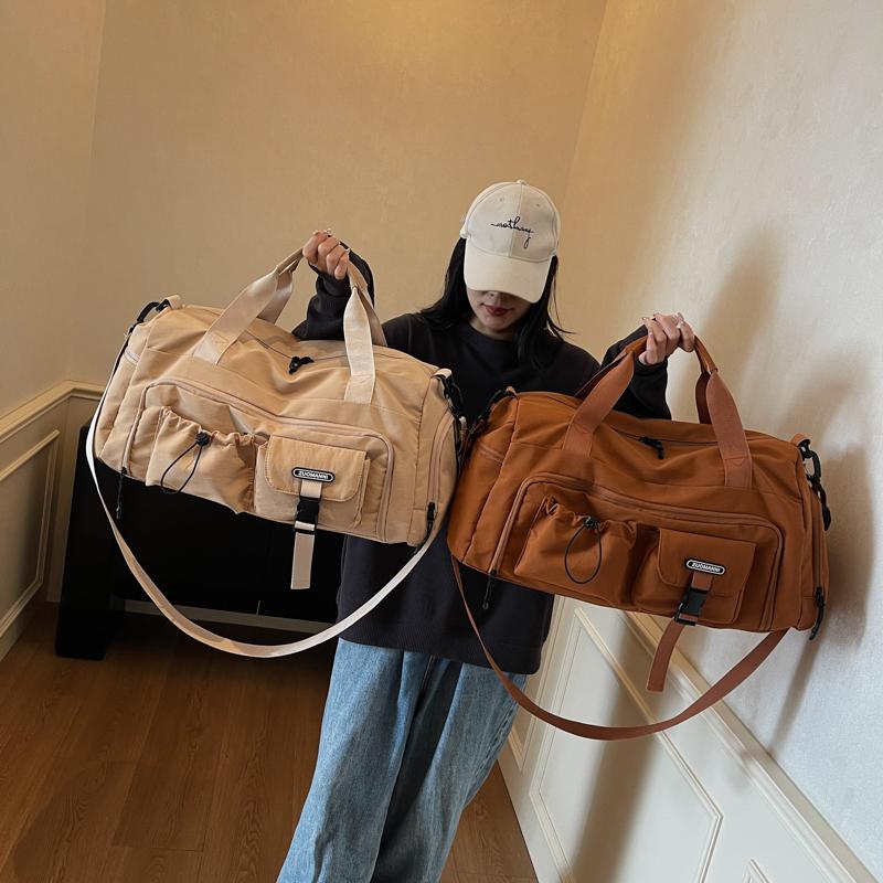 Sports Gym Bag Travel Dry Wet Handbags for Women Female Swimming Shoulder Crossbody Fitness Outdoor Travel Bag Weekender Duffel