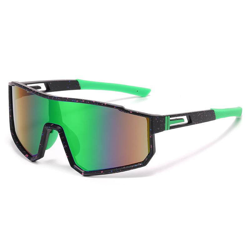 Cross Border New Riding Sunglasses Windproof European American Integrated Outdoor Sports Goggles Fashionable Colorful