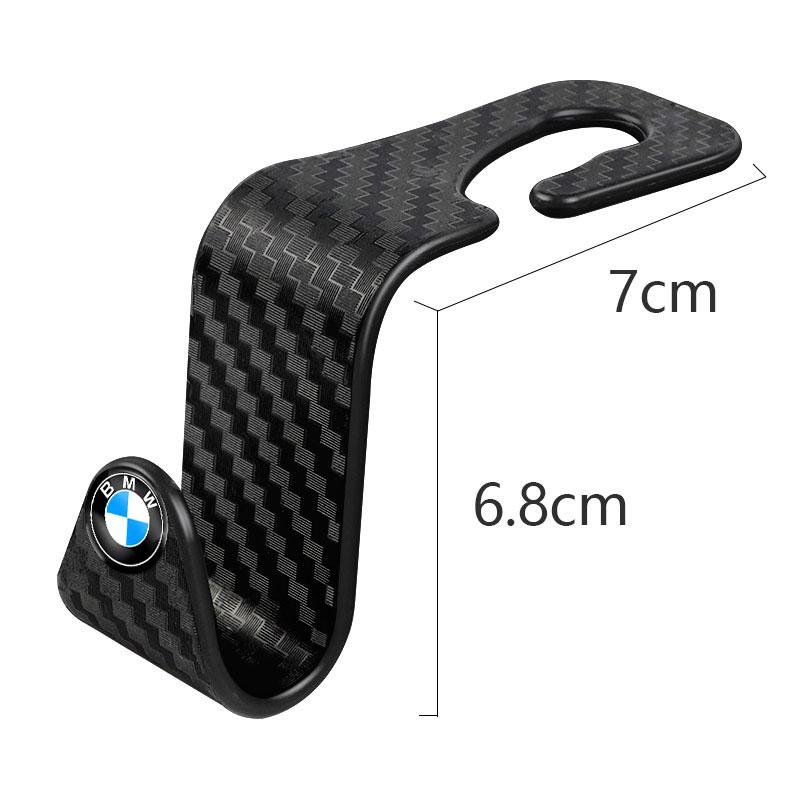 2PCS Car Seat Back Hooks Portable Hanging Storage Holder For BMW G30 G32 G01 G02 G05 G06 G07 G08 G16 G15 G14 G26 G22 G23 F40 F20 OH6