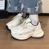 New women's shoes platform mesh breathable fashion versatile spring retro sports casual lightweight dad shoes women