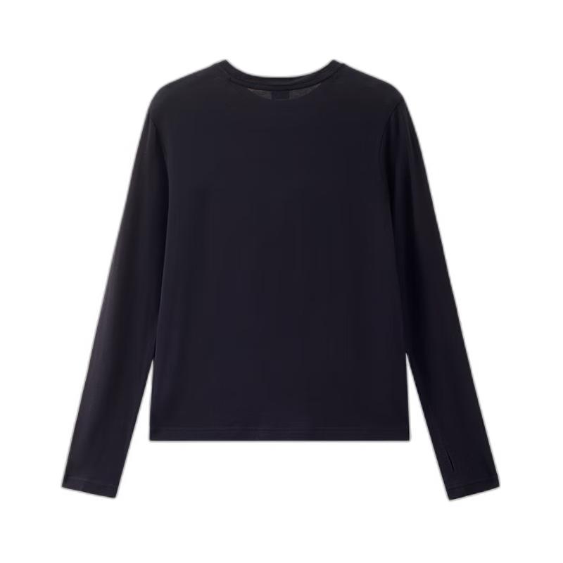 Giordano Concepts Women s Slim Fit Lyocell Blend Long-Sleeve T-Shirt L