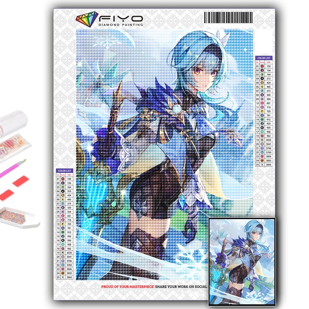 Diamond Painting Genshin Diamond Mosaic Craft Diamond Embroidery Painting