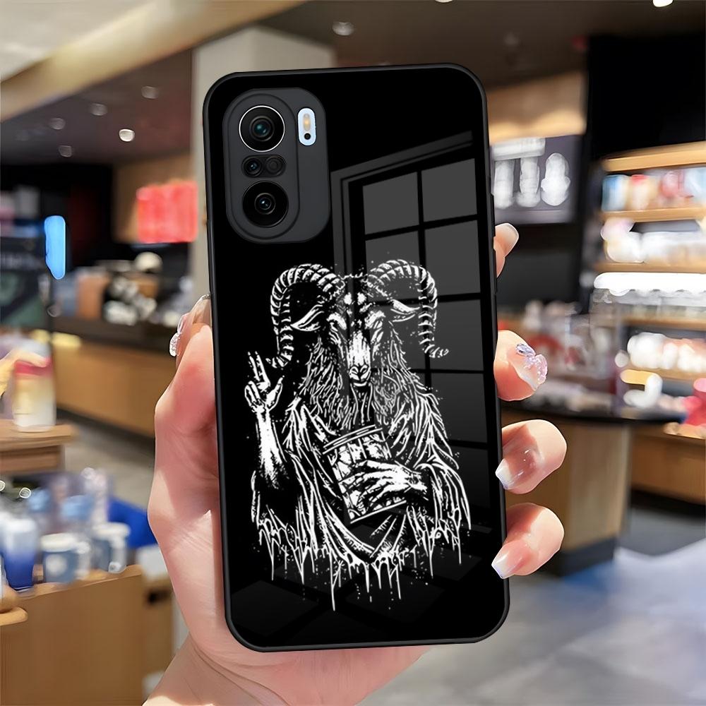 Devil Satan Phone Case For Redmi 13 12 13c 12c Note 13 Pro Plus 11 12 Pro 10 12s 11s Tempered Glass Cover