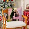 Fantasy Musical Film WWicked Pillow Case Silky Short Plush With Invisible Zipper Dustproof Sofa Cushion Cover