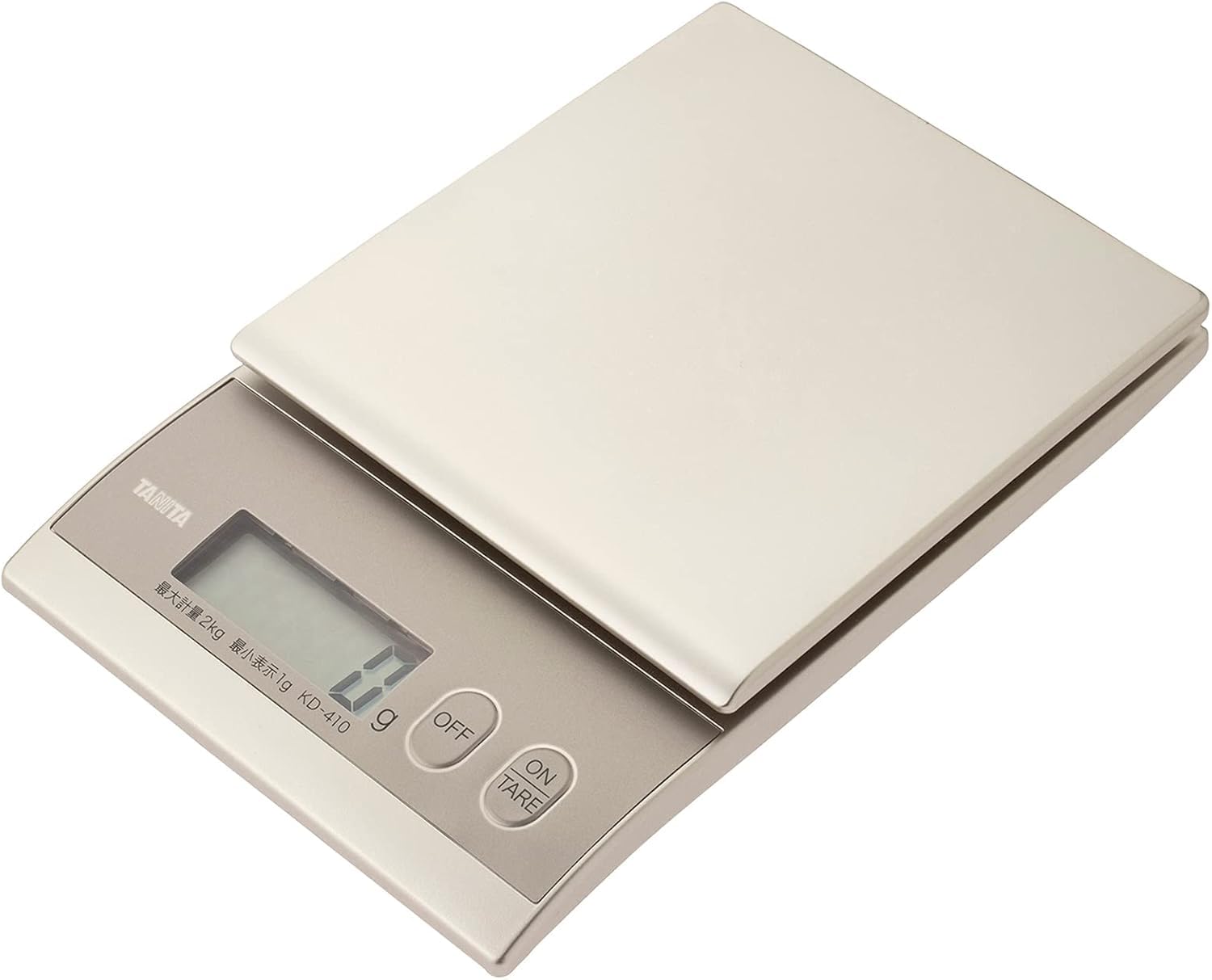 

Весы кухонные Tanita Кухонные весы Кулинарные Цифровые 2 кг 1 г Единицы Золото KD-410-GD