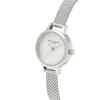 Authorized Retailer Olivia Burton Classics Mini Watch OB16MN04 White with Sparkle Boucle Mesh [OLIVIA BURTON] Women's Mother-of-Pearl Markers/Silver