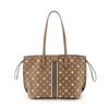 FIRANO VITA Monogram Line Tote Bag for Women, VITA GINGER, Featured On the Web In Collaboration with Ayame Goriki, Daily Bag, Gift, V402881, Beige
