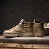 Soft-soled autumn new Martin boots retro high-top leather shoes non-slip shoes casual short boots