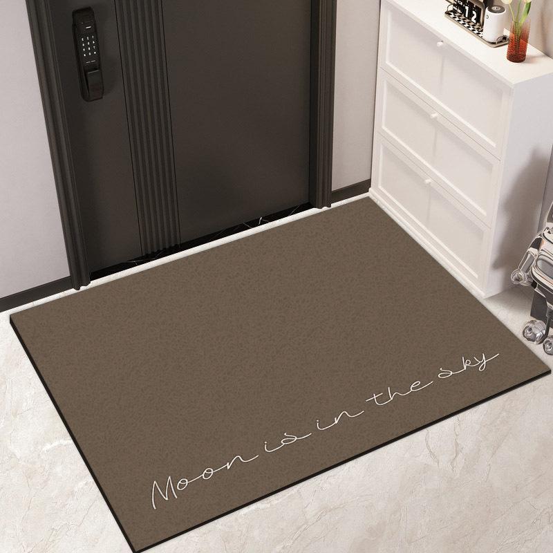 Light Luxury Simple Carpet Entry Door Thickened Silk Floor Mat Can Be Cut Into The Door Home Foot Mat Dirty Wear-resistant Door Mat
