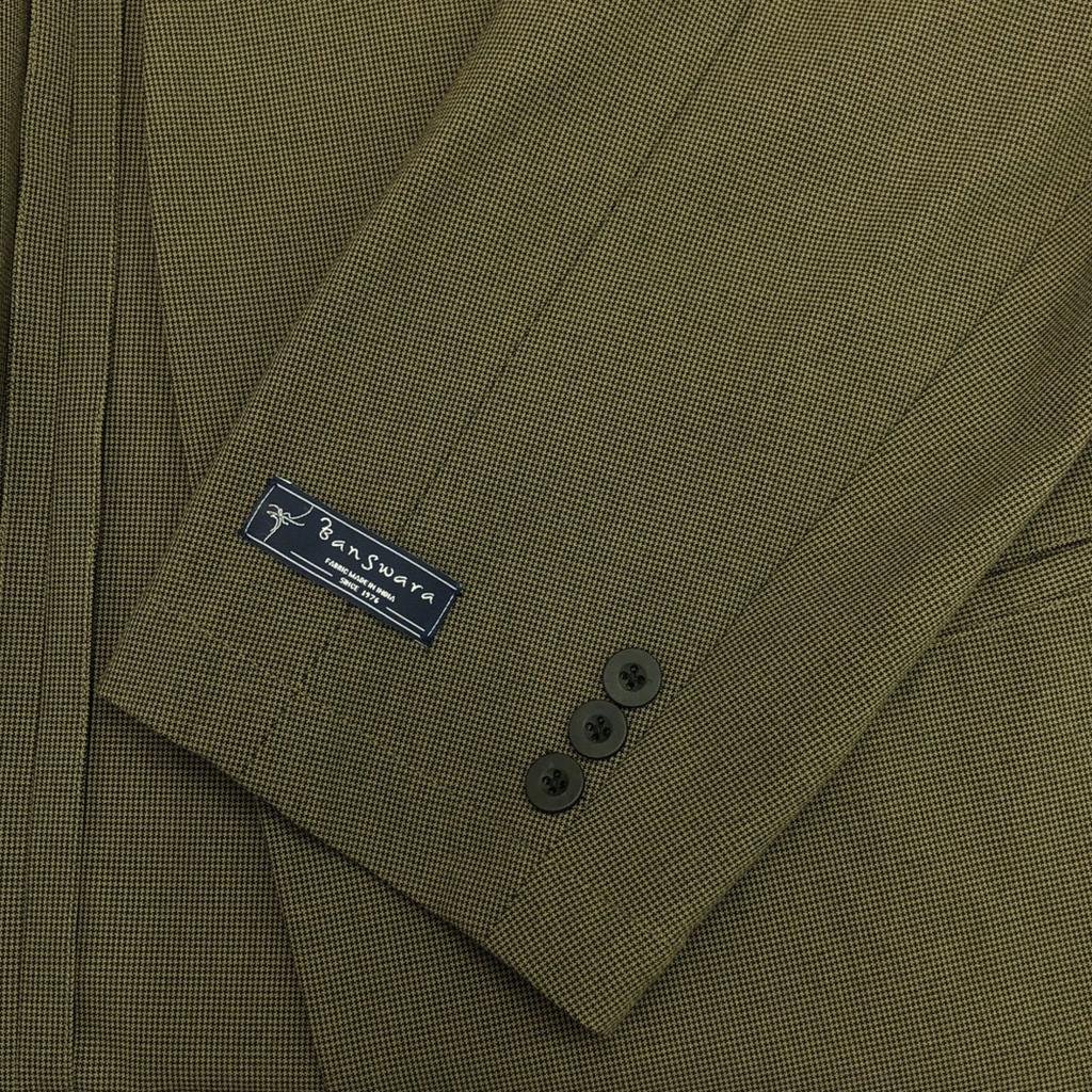 MAISON SPECIAL Staggered Pattern No Color Jacket 46 Brown Banswara Men's Used