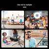 Bluetooth Selfie Stick with Integrated Tripod - C10 Stainless Steel for Live Broadcasts