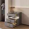 Smart Bedside Tables Luxury Night Table Aesthetic Wireless Charging Nightstand Modern Multifunctional LED Light Nightstands