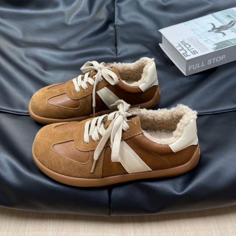 New velvet women's new winter versatile platform casual board shoes warm and non-slip cotton shoes tide