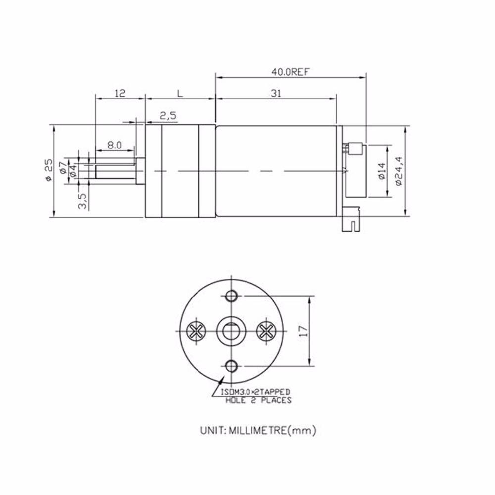 Bringsmart JGA25-371 Encoder Disk Gear Motor 12v DC for High Torque Mini Electric Motor Customized Micro Electric Parts for Toy