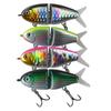 Two Joints Design Pencil Wobbles 6.5g Weight Swimbait Durable Fishing Lure  For Bass