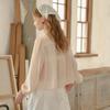 Peulaudeumali Pm_Peach Feminine Ribbon Shirt_Pink