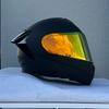 Flip-Up Motorcycle Helmet With Dual Visors ABS Full Face Men Women Scooter Riders