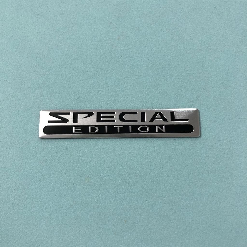 3d Aluminium Special Edition Logo Limited Edition Emblem Sticker Car Interior Exterior Decoration Decal Accessories