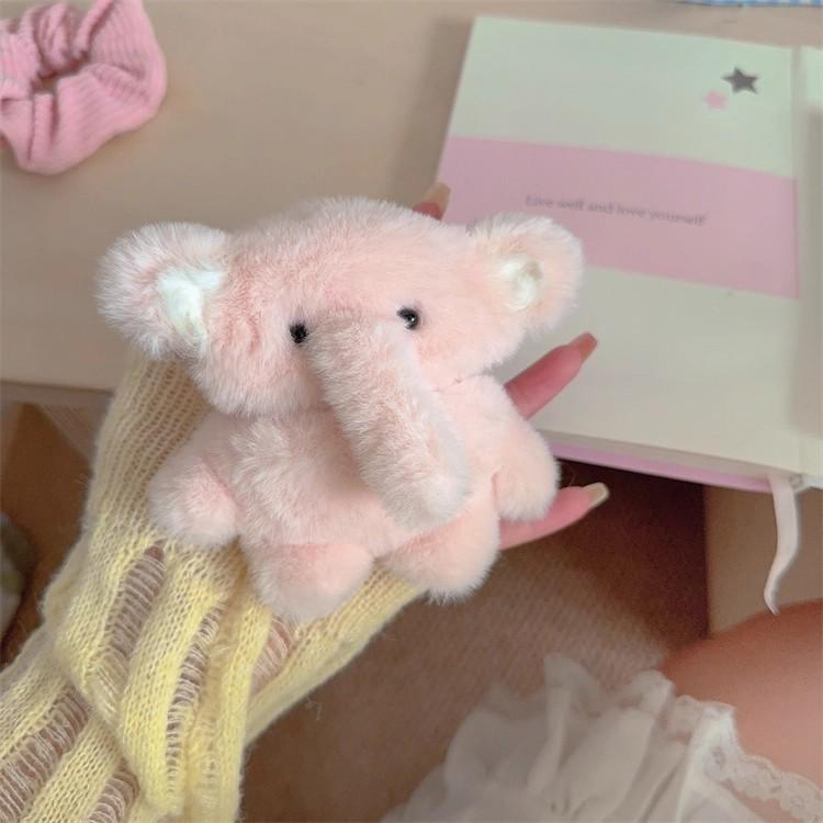 Plush pink elephant for apple AirPods pro1/1/1 generation 1/1 generation earphone protection
