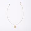 Stainless Steel Daisy Branch Pendant Necklace for Women