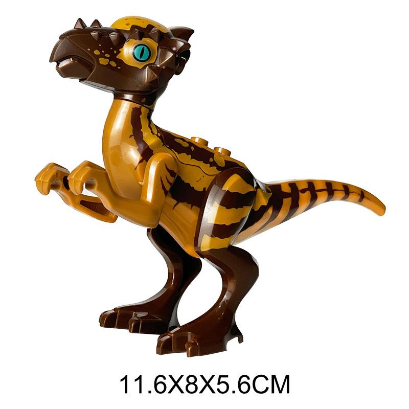 Jurassic Dino World Store Dinosaurfigurer Klosser Byggeklosser Velociraptor T-Rex Triceratops Indominus Rex Leker For Barn