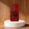 T-Targaryan Dracary Logo Phone Case For Samsung S25,S24,S21,S22,S23,S30,Ultra,S20,Plus,Fe,Note,10,9,5G Black Cover