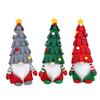 Christmas Dwarf Faceless Old Figurine Creative Fireplace Ornament Festive Family Gnome Decoration for Fireplace Table Center TV Stand