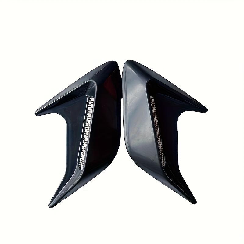 

2 шт. Универсальный автомобильный воздухозаборник на капот, воздухозаборник, накладка на капот, DIY декоративная накладка, выходное отверстие, воздухозаборник, накладка на капот, наклейка для модификации автомобиля