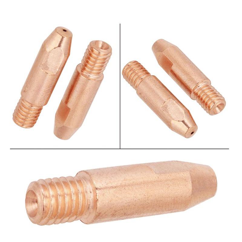 MB24KD conductive nozzle 24KD protective cover M6 conductive nozzle 28mm gas shielded welding gun 20PCS