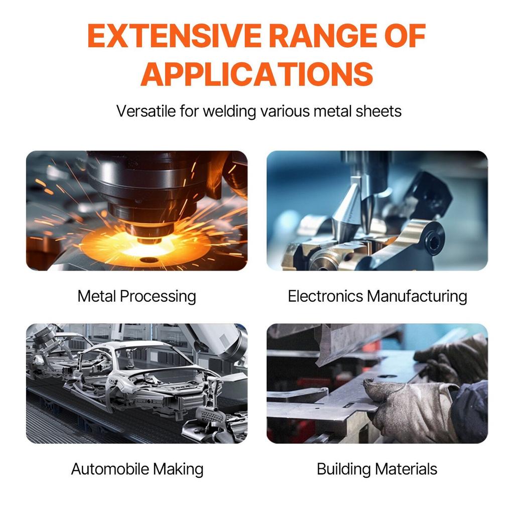 Portable Spot Welder, 4mm Thick Spot Welder Machine with 8.1KVA Input Capacity, 4200A Electric Metal Sheet Welding Machine Handheld Welding Tip Gun
