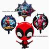 Spider-Man Superhero Series Birthday Party Aluminum Foil Balloons
