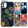 Krajews Bird Owl Nature Predator Phone Case Cover For iPhone 17 Air 16 15 14 Plus 11 12 13 Pro Max Plus Coque Fundas