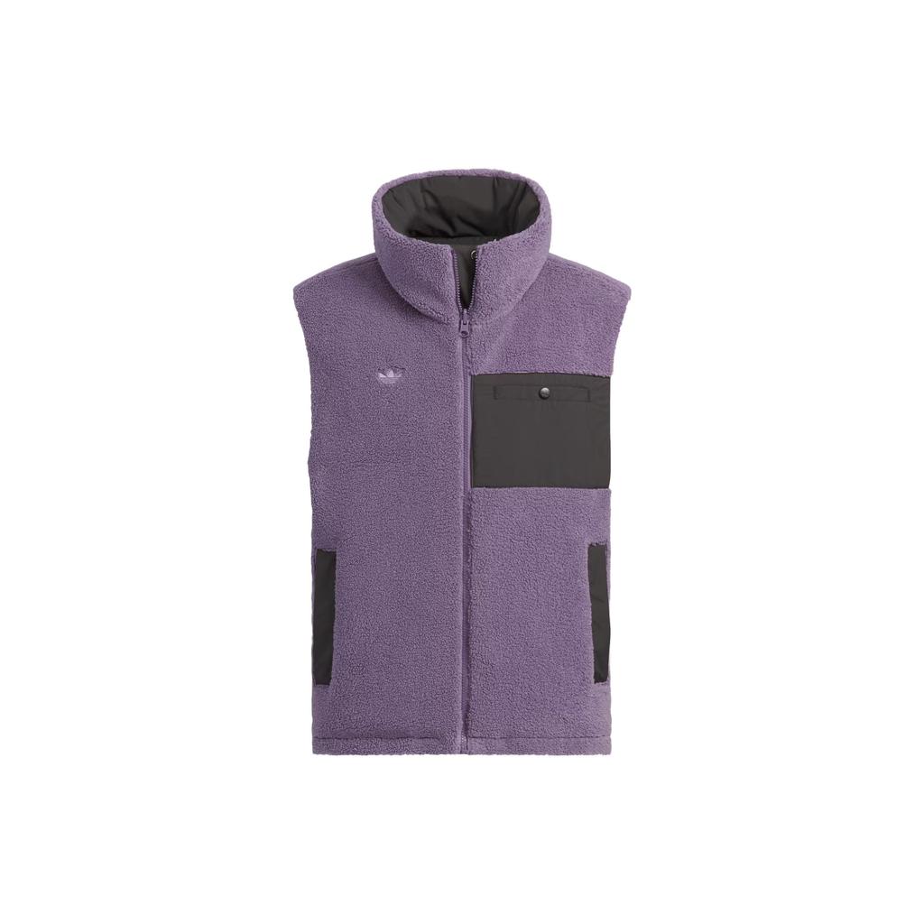 adidas Originals M1 Down Vest 600 Fill Color Block Logo Reversible Sports Vest Men Vests Black IM8438