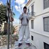 Mens Hip Hop Tracksuit Set Loose Fit Long Sleeve Hooded Top Shorts Streetwear Casual Outfit
