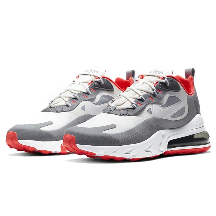 Nike Air Max 270 React Smoke Grey Red CT1264-100