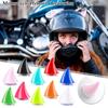 4PCS Motorcycle Helmet Cute Corner Horn Decoration Motocross Full Face Off Road Helmet Decoration Moto Car Accessories