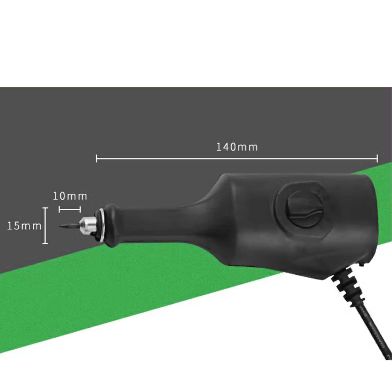 

Small Electric Engraving Machine, Stainless Steel Metal DIY Handmade Jade Glass Micro-Carving Marking Pen чорний