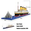 High-Quality Titanic High-Quality Cruise High-Quality Ship Construction Set High-Quality Boat High-Quality Model Self-assembly Put Together Yourself