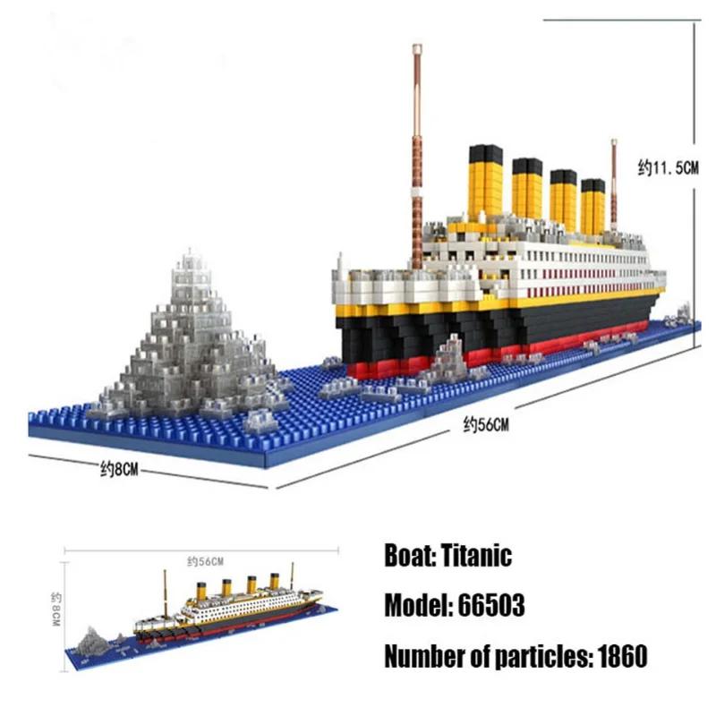 High-Quality Titanic High-Quality Cruise High-Quality Ship Construction Set High-Quality Boat High-Quality Model Self-assembly Put Together Yourself