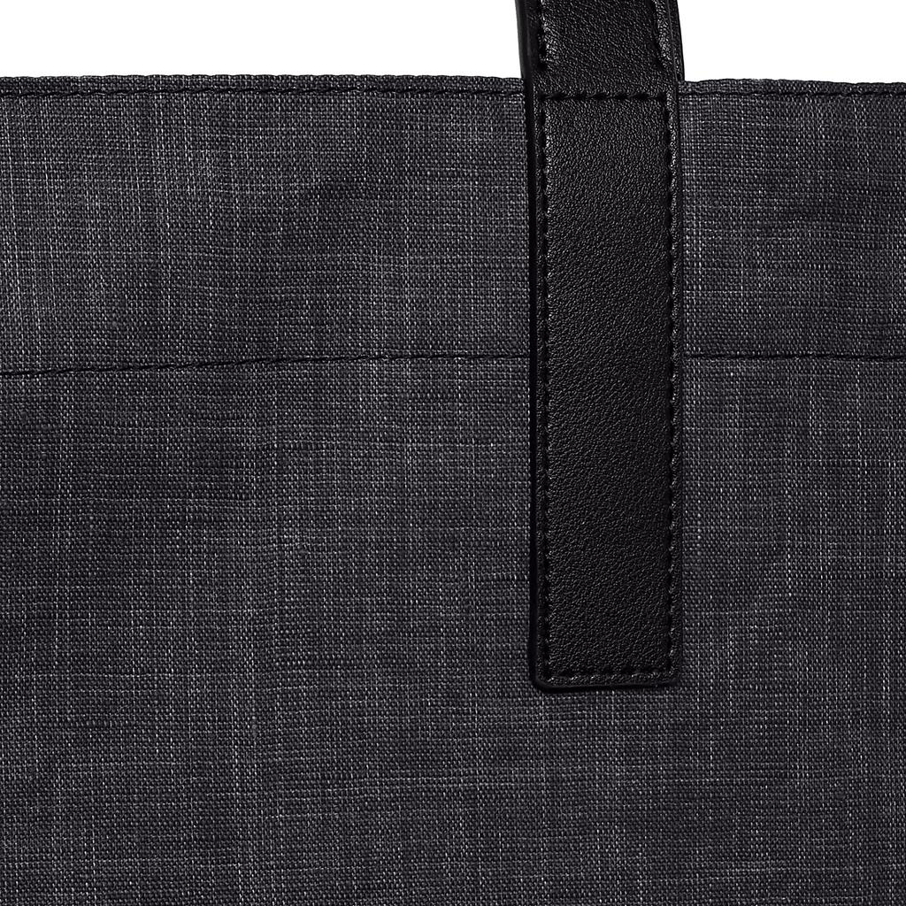 [Amazon Essentials] Tote Bag, Linen Coated, B4, Black