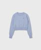 OIOI COLLECTION Classic Soft Knit_Sky Blue