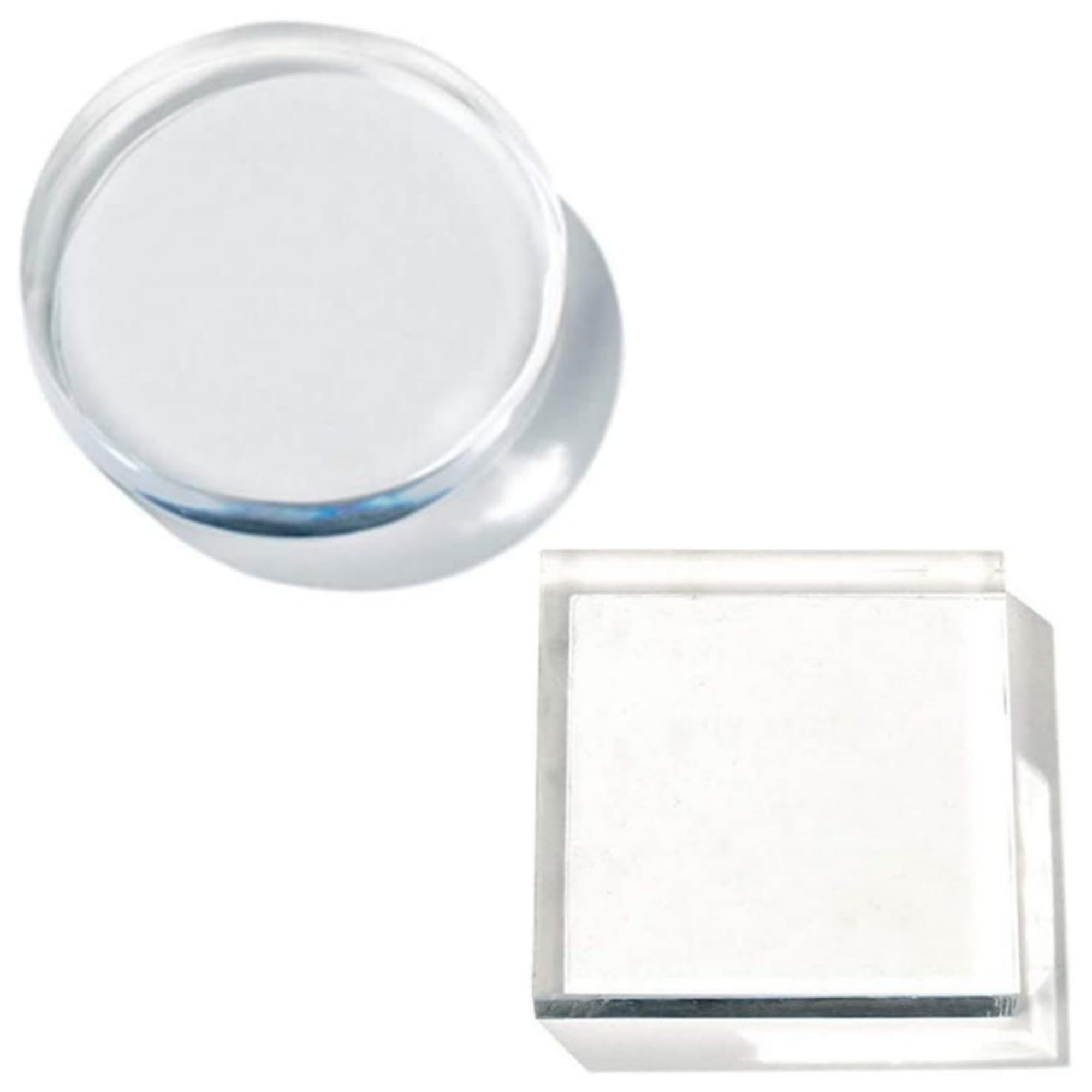 

Стойка для фотографий Anopono, Акриловая панель, Акриловое основание, Прозрачное круглое основание, Дисплей, Круглое основание, Куб, Блок, для образцов (8 см Круглый/Квадратный)