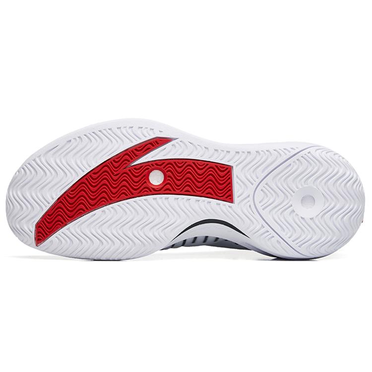 New Anta Alien 3 SE Wear Resistant Low Top Basketball Shoes Men's White Black 112231107-3
