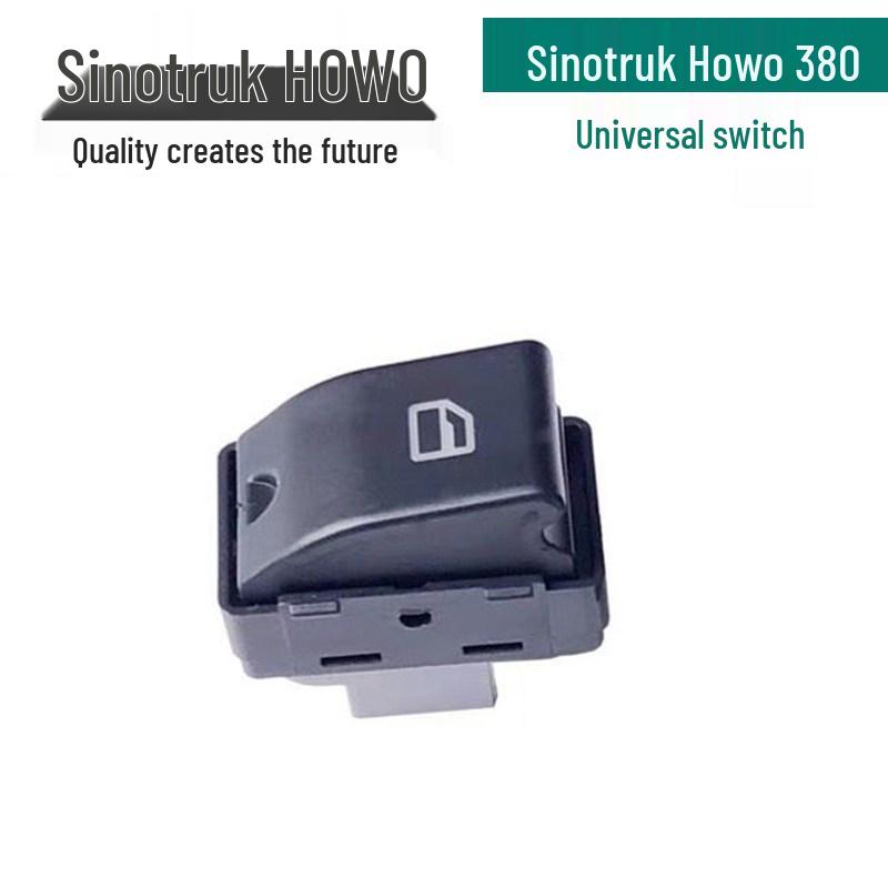 Compatible Electric Window Lift Switch for Howo 380 Heavy Truck Standard