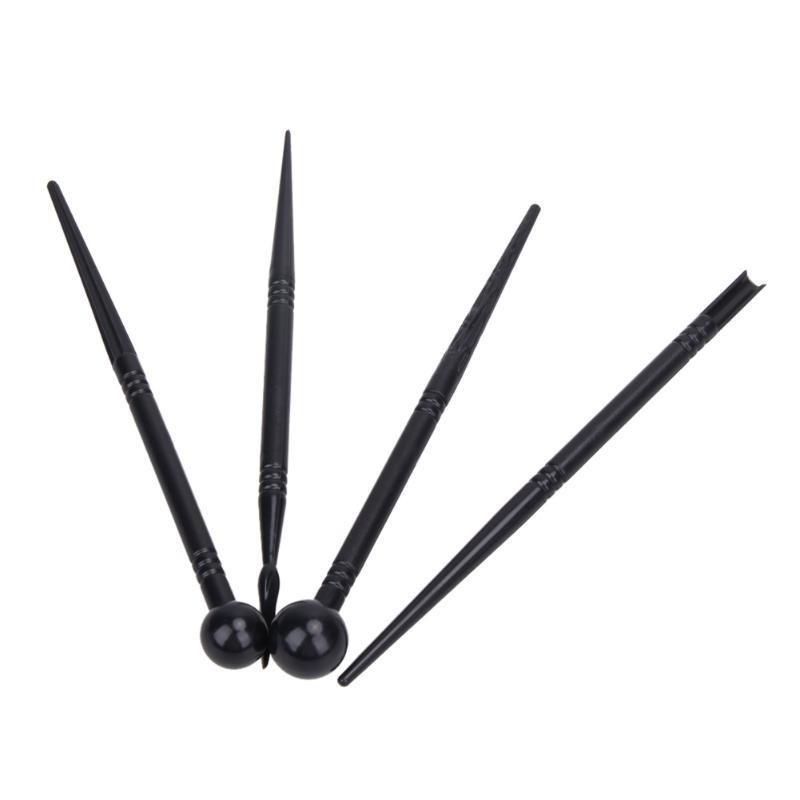 DIY Baking Cake Decorating Tools Kitchen Carved Pens Biscuits Cake Flower Modelling Pen 4pcs/set