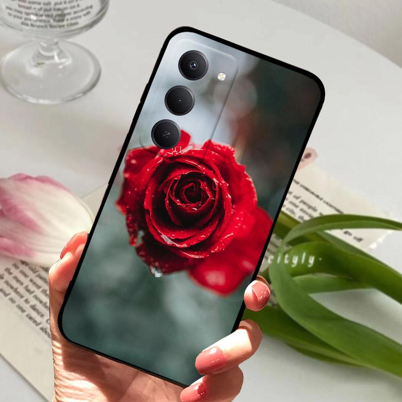 Für Xiaomi Redmi 15 5G 169mm Hülle Coole Wolf Silikon Weiche TPU Handyhülle Für Redmi 15 Redmi15 4G Kameraschutz Rückseite