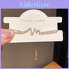 Zirkon Herzfrequenz Design Form Anhänger Armband Mit Funkelnden Steinen Für Damen Modeaccessoire