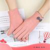 New Rabbit Velvet Touch Screen Gloves Ladies Electric Car Velvet Warm Touch Screen Outdoor Sports Cycling In Spring and Autumn and Winter.