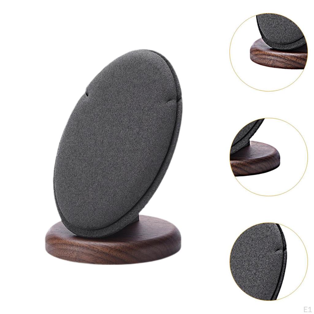 Schmuck- und Ketten-Präsentationsständer mit Holzsockel für Ketten-Messen