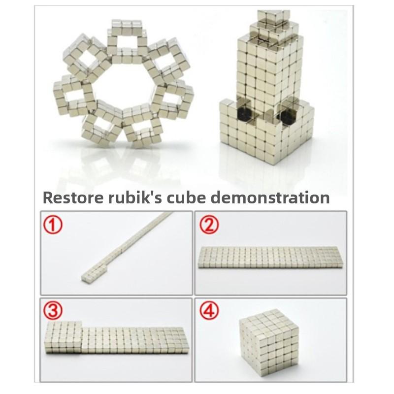 3mm 216 Stück Buckyballs 14 Plus Magnetische Kugeln Stressabbau Magnetisches Pädagogisches Bauspielzeug